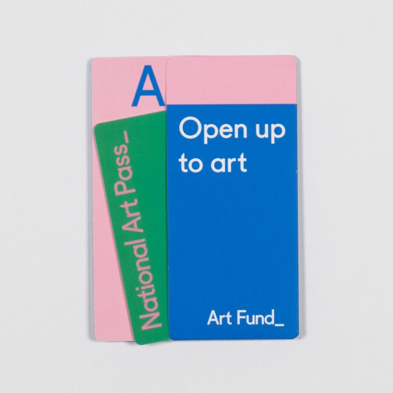 National Art Pass design by Park Studio