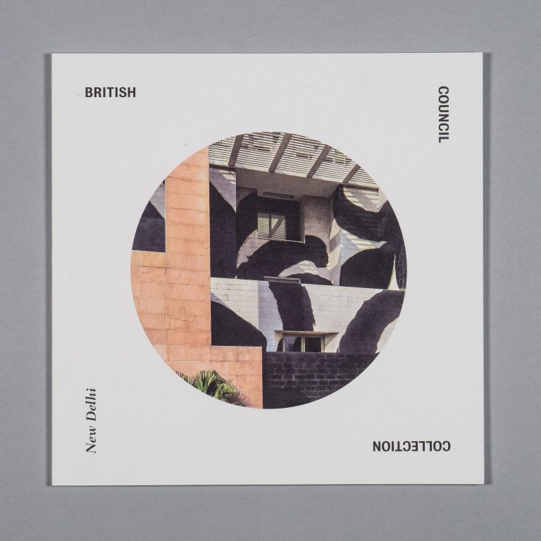 British Council Collection: New Delhi exhibition catalogue designed by Park Studio